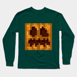 Pixel Pumpkin Long Sleeve T-Shirt